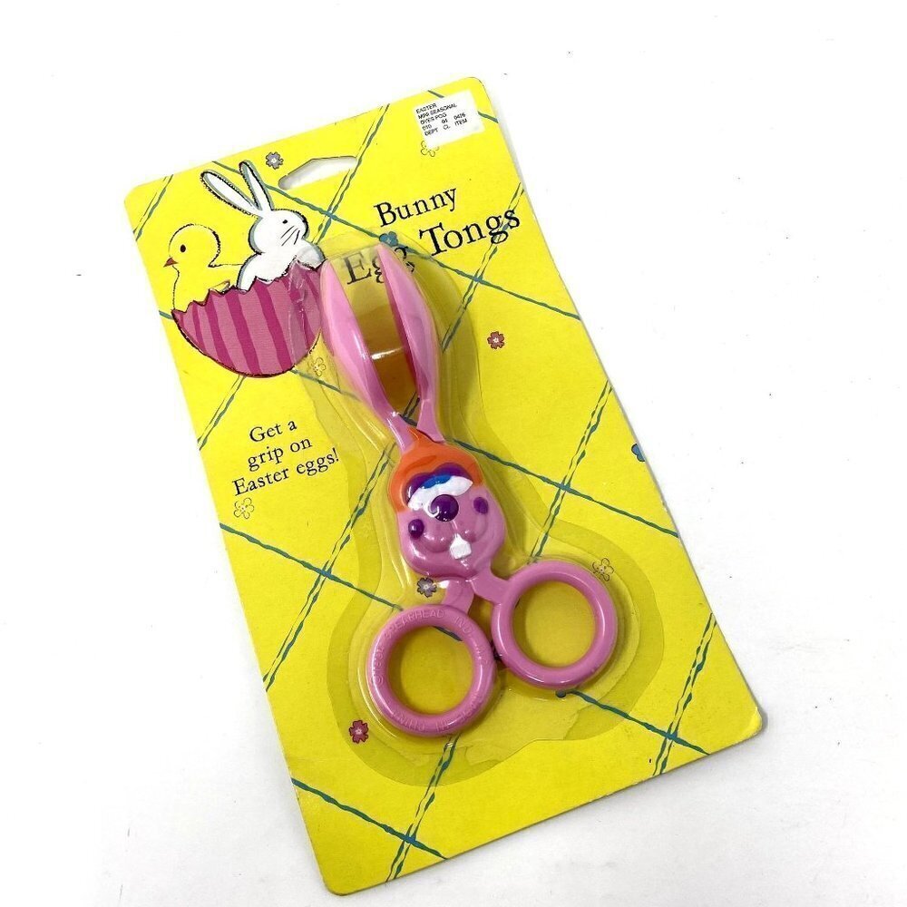 Target Bunny Egg Tongs Pink Easter Crafts Decor